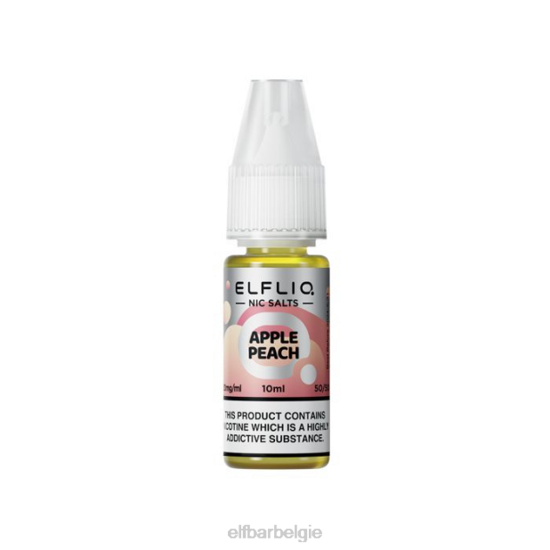 elfbar elfliq appel-perzik-nic-zouten - 10 ml-10 mg/mlFH0H219