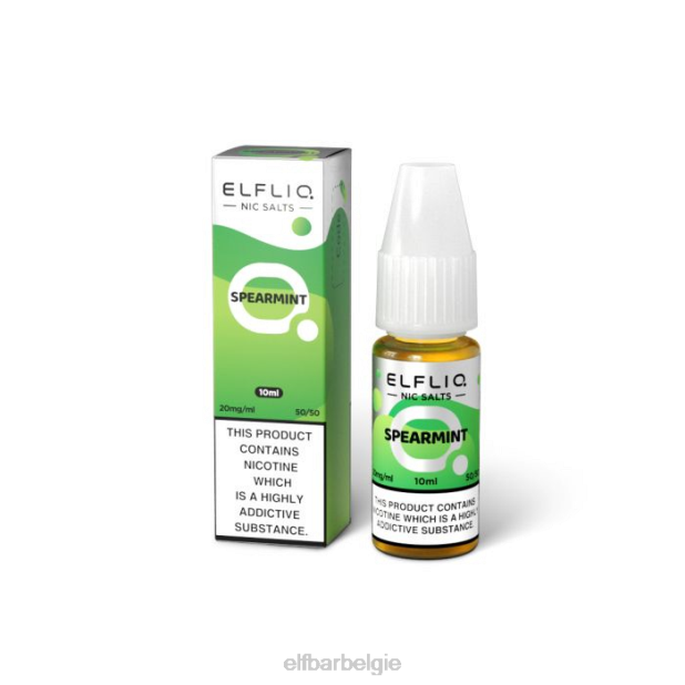 elfbar elfliq groene munt nic-zouten - 10 ml-20 mg/mlFH0H208