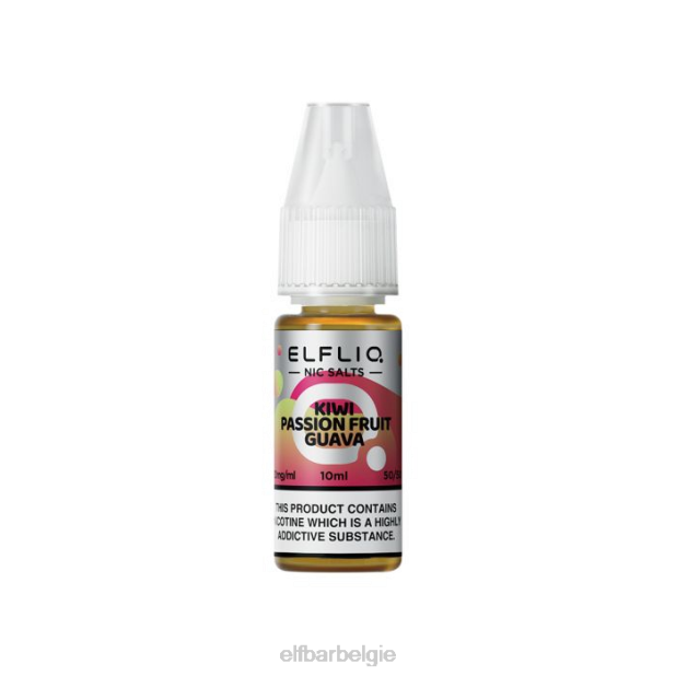 elfbar elfliq kiwi-passievrucht guavezouten - 10 ml-10 mg/mlFH0H209