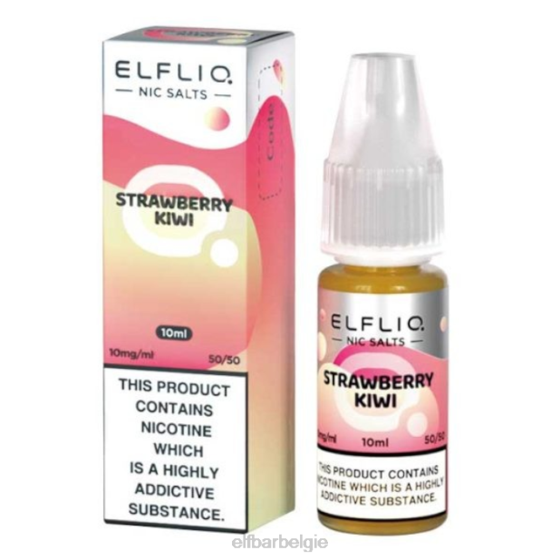 elfbar elfliq nic zouten - aardbei-kiwi - 10 ml-10 mg/mlFH0H180