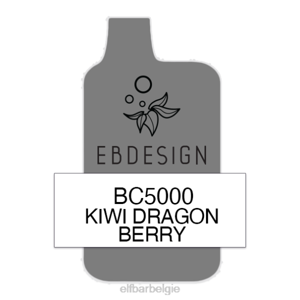 ELFBAR666P59Kiwi Dragon Berry 5000 consument - enkelvoudig